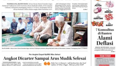 18 April 2023 Epaper Banten Raya