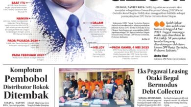 10 Mei 2023 Epaper Banten Raya