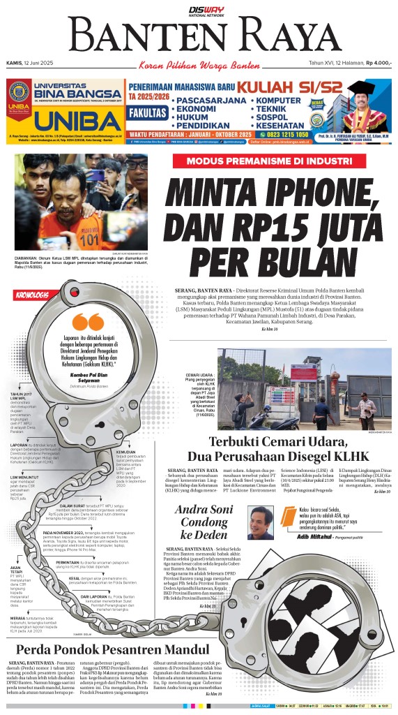 Epaper Banten Raya Epaper Banten Raya