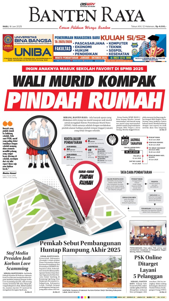 Epaper Banten Raya Epaper Banten Raya