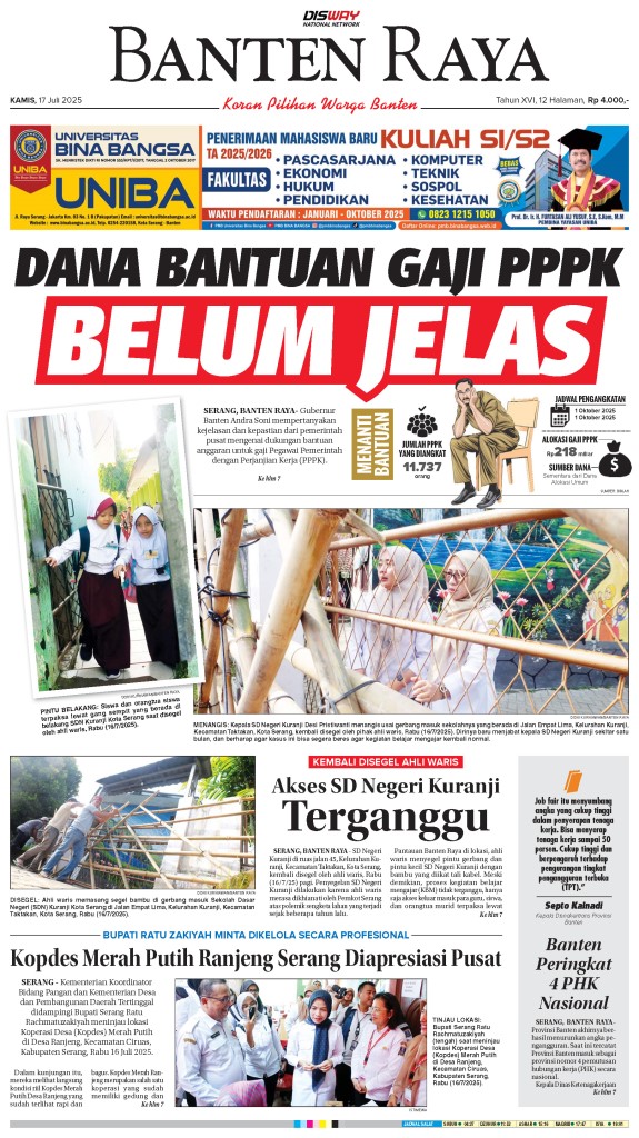Epaper Banten Raya Epaper Banten Raya