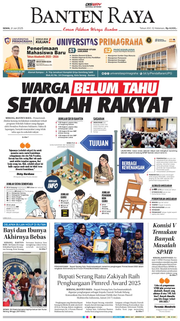 Epaper Banten Raya Epaper Banten Raya