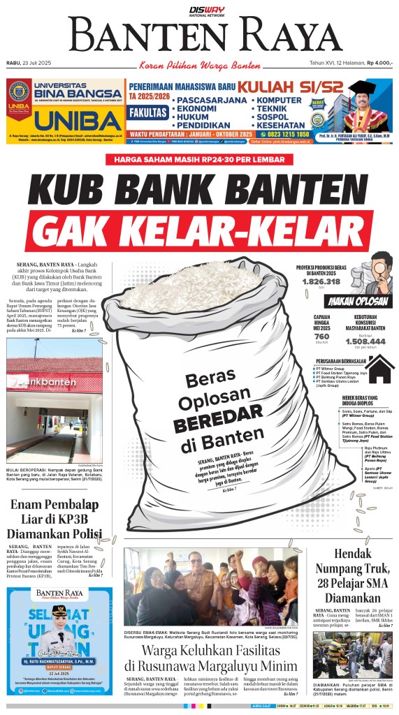 Epaper Banten Raya Epaper Banten Raya