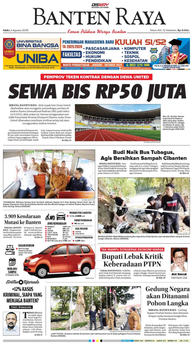 Epaper Banten Raya Epaper Banten Raya