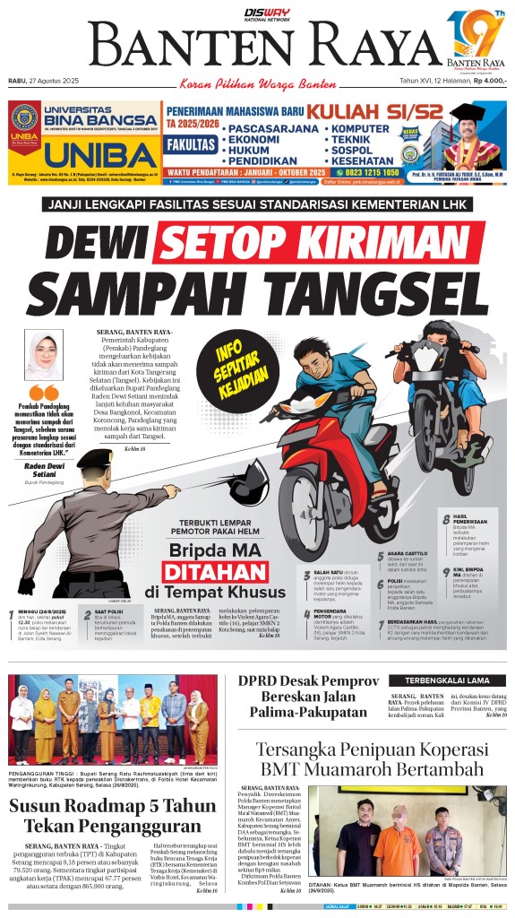 Epaper Banten Raya Epaper Banten Raya