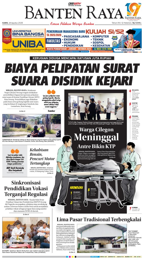Epaper Banten Raya Epaper Banten Raya