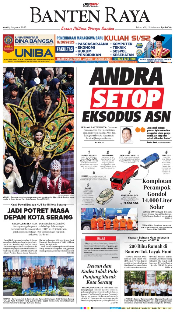 Epaper Banten Raya Epaper Banten Raya