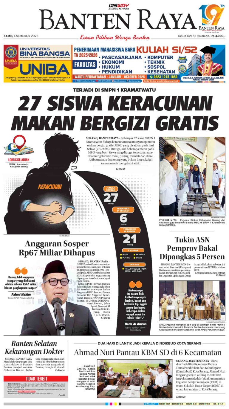Epaper Banten Raya Epaper Banten Raya