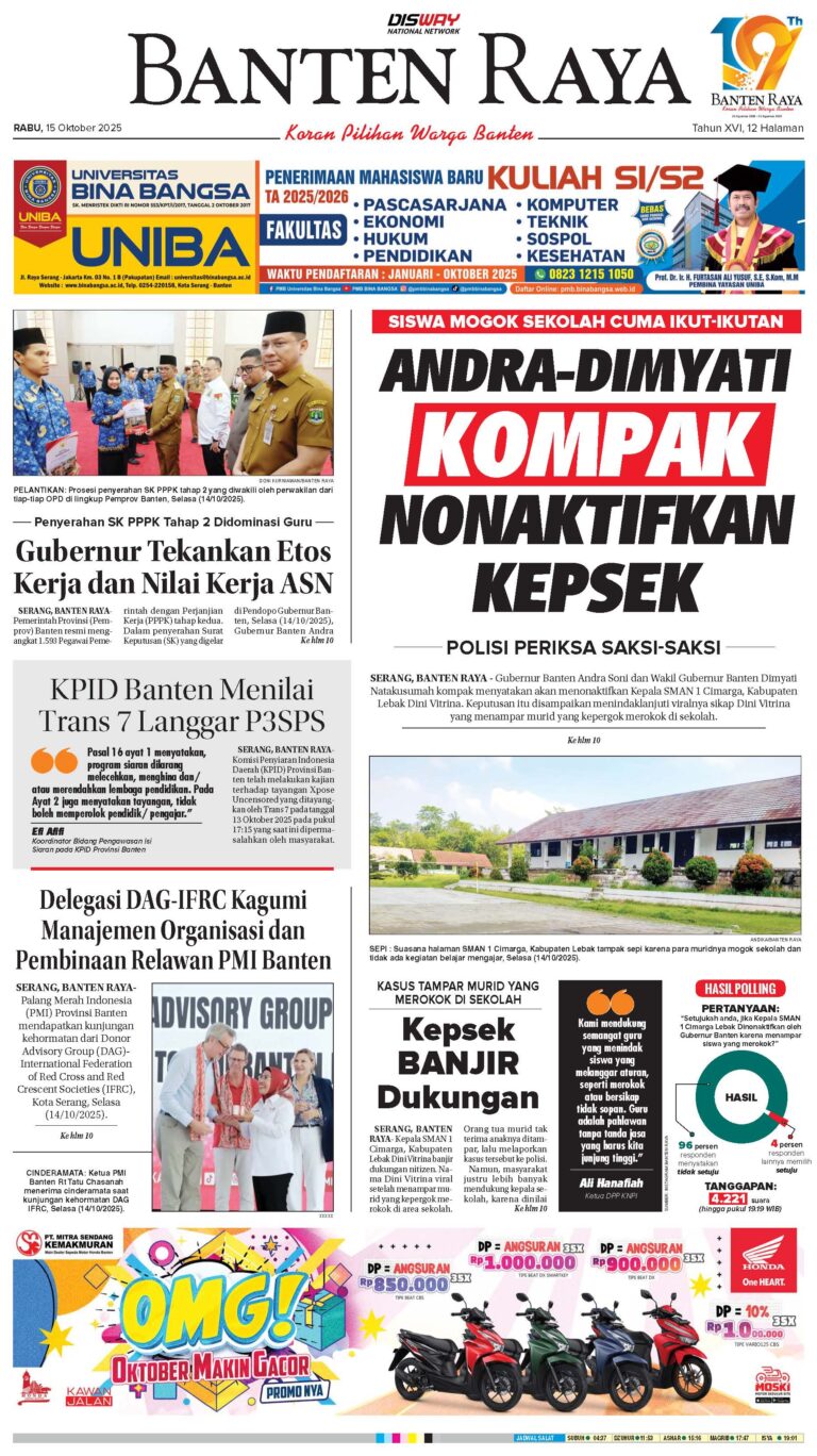 Epaper Banten Raya Epaper Banten Raya