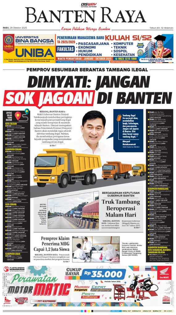 Epaper Banten Raya Epaper Banten Raya