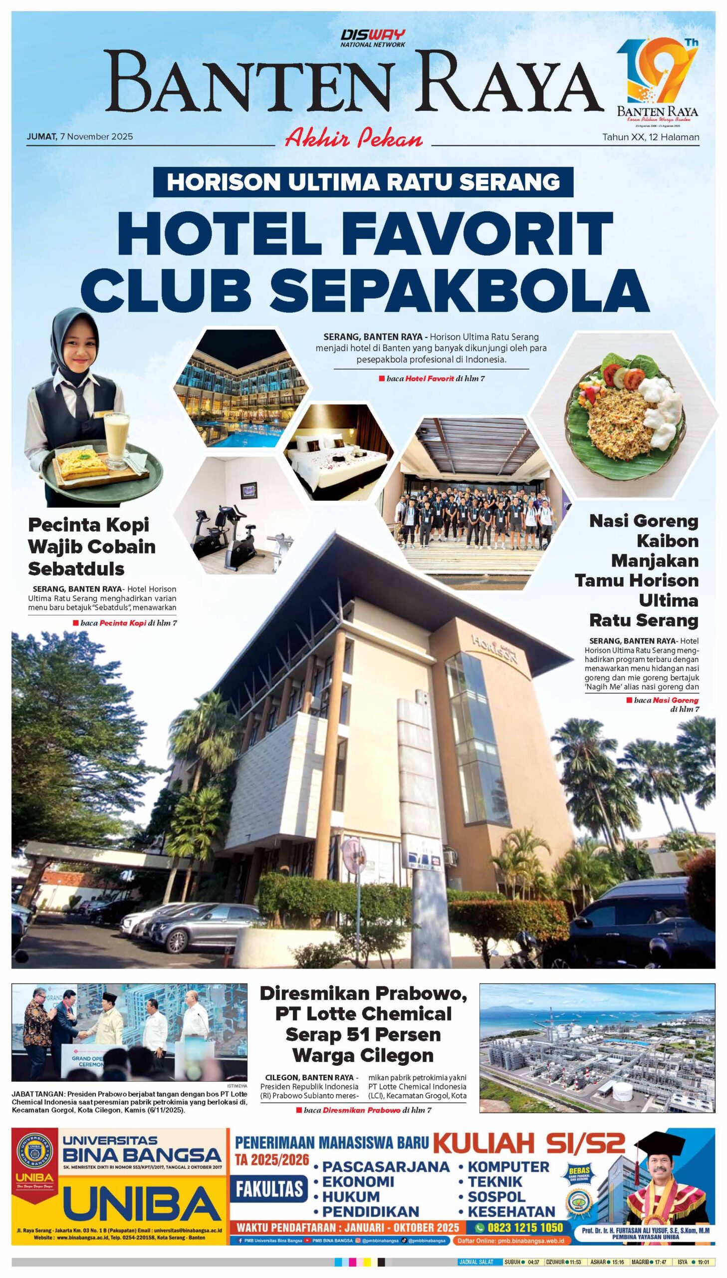 7 November 2025 Epaper Banten Raya 7 November 2025 Epaper Banten Raya