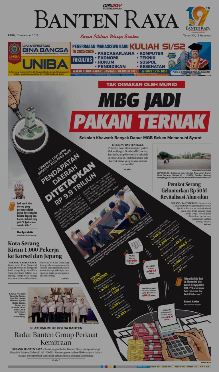 Epaper Banten Raya Epaper Banten Raya