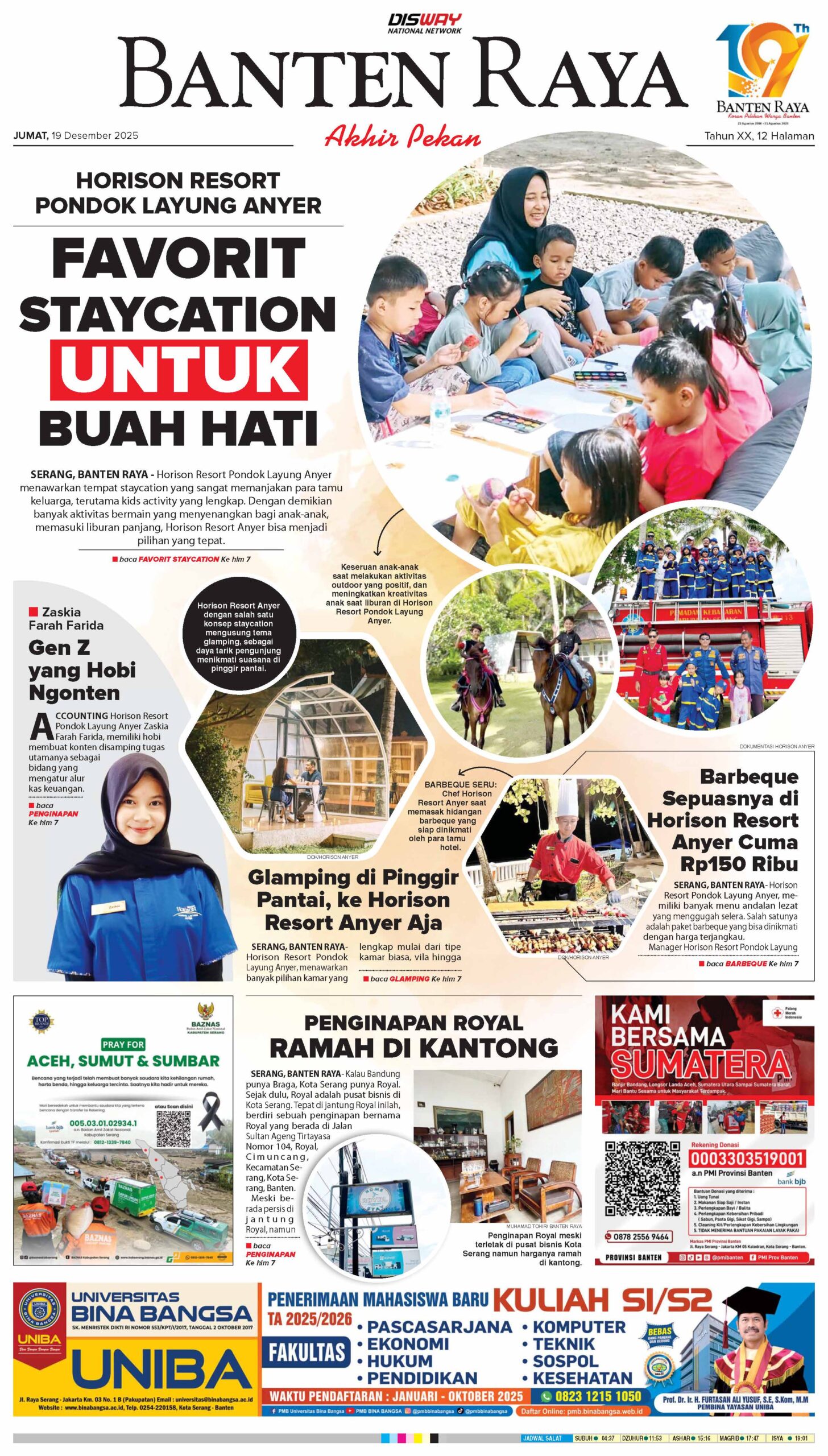 19 Desember 2025 Epaper Banten Raya