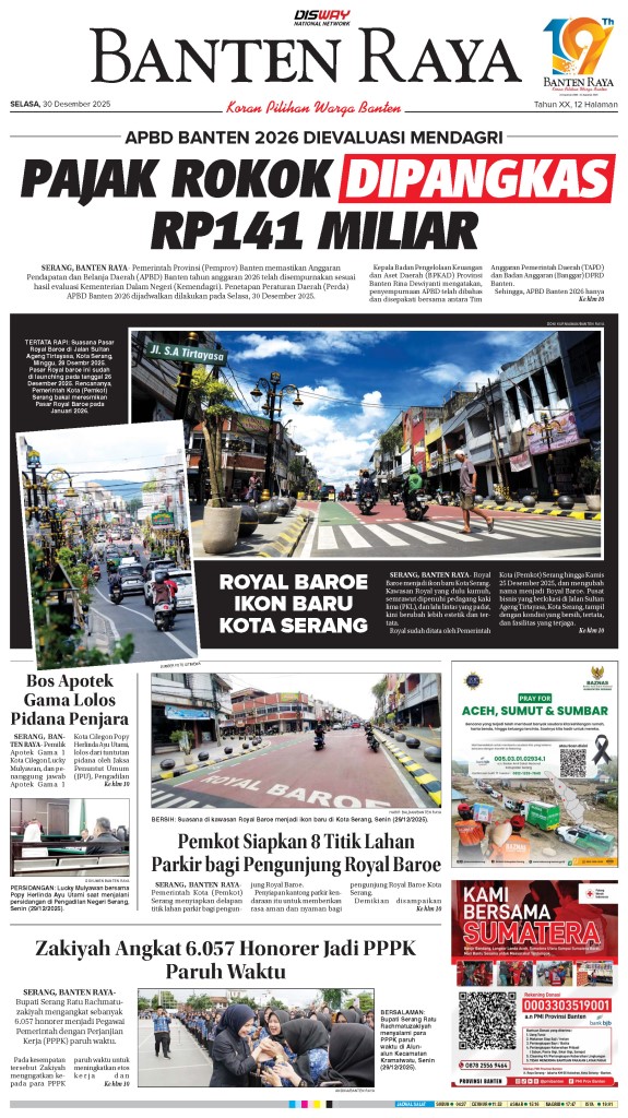Epaper Banten Raya Epaper Banten Raya