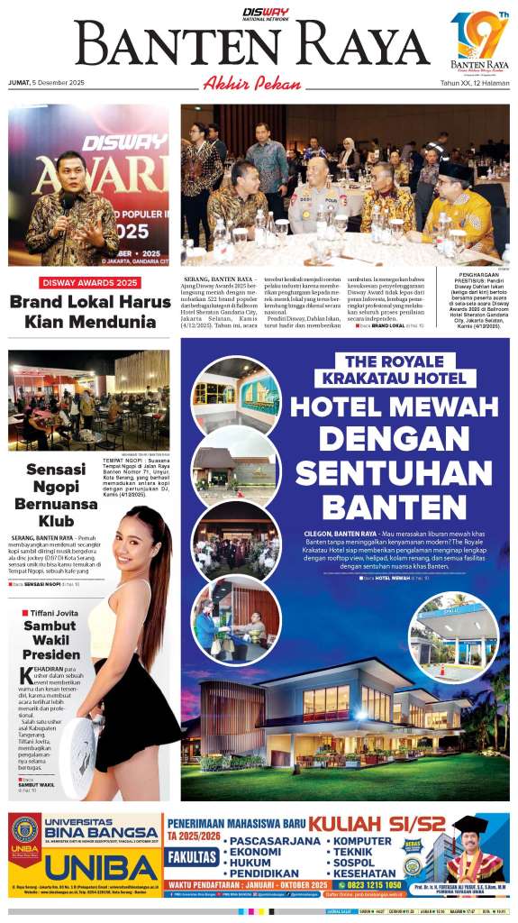 5 Desember 2025 Epaper Banten Raya 5 Desember 2025 Epaper Banten Raya