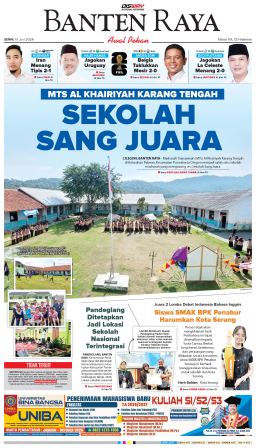 Epaper Banten Raya Epaper Banten Raya