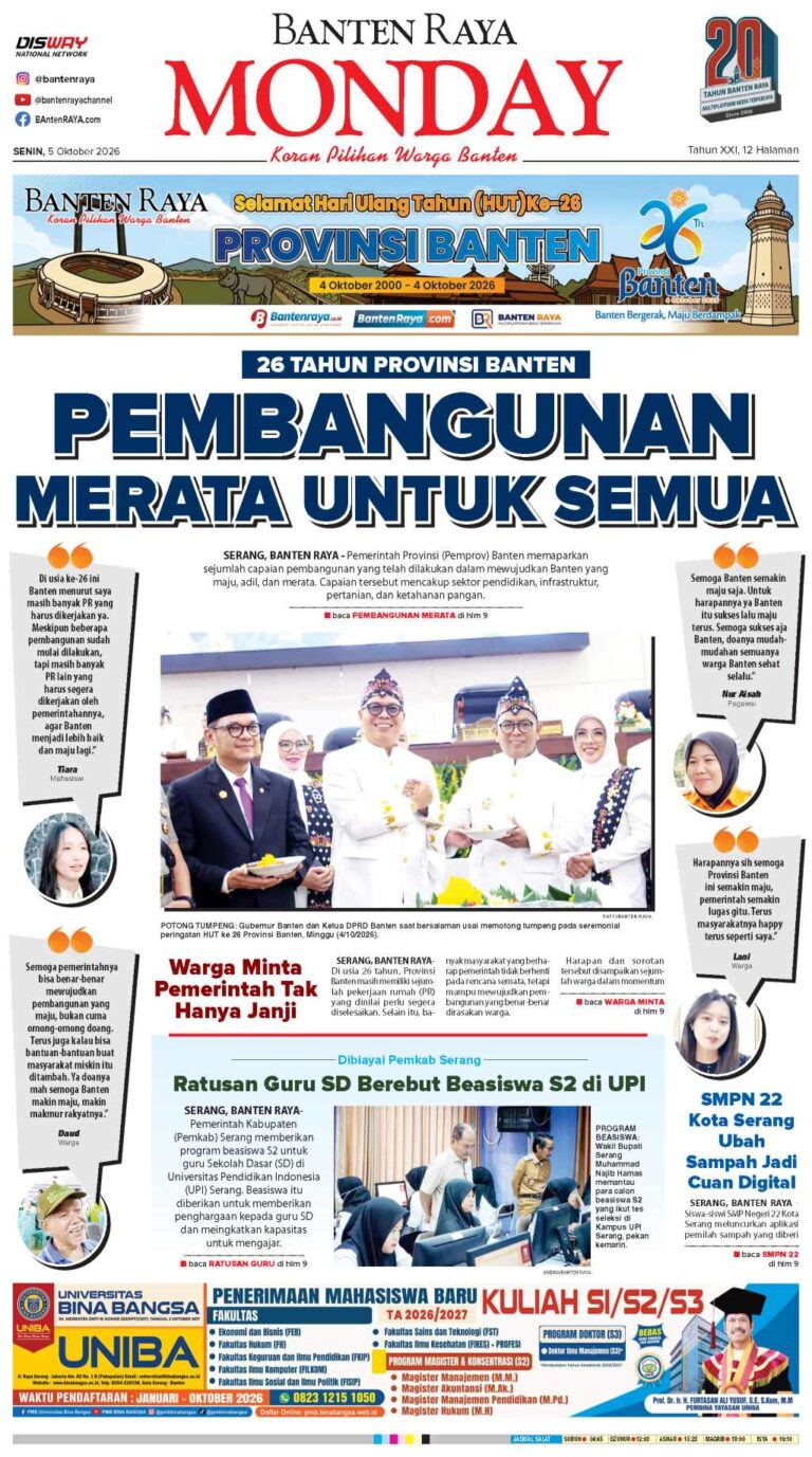 Epaper Banten Raya Epaper Banten Raya
